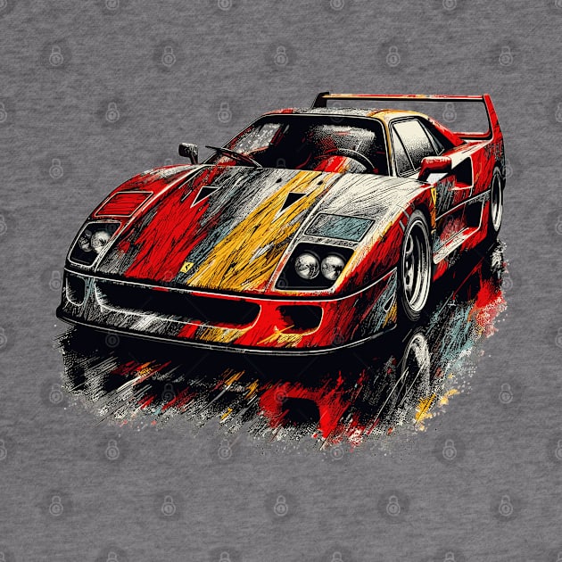 Ferrari F40 by Vehicles-Art